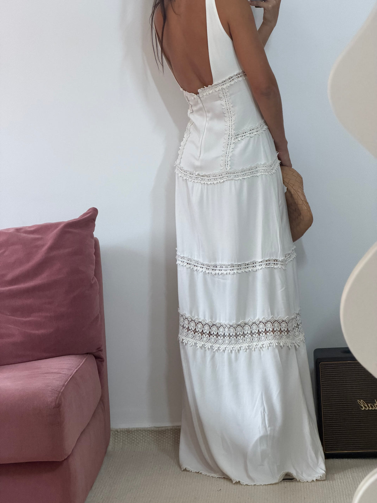 vestido longo loft747
