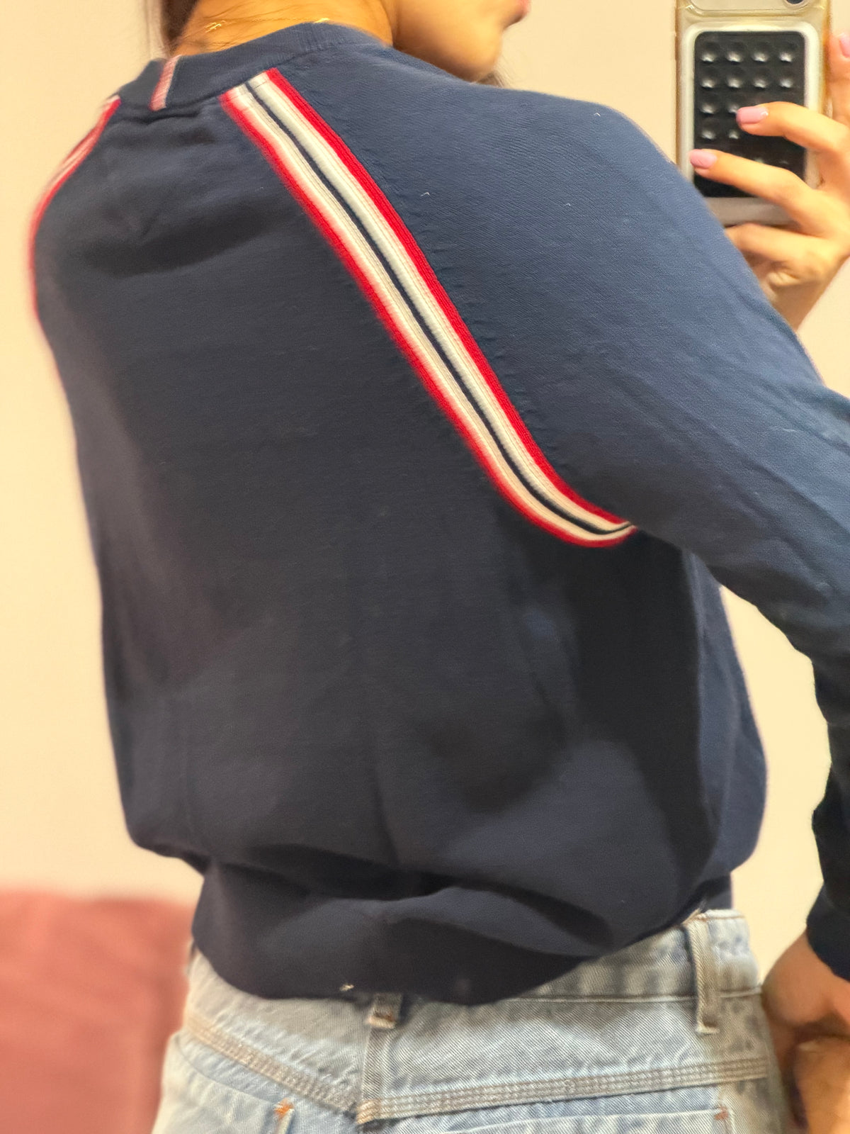 tricot tommy hilfger azul marinho