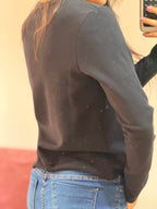 blusa talie nk manga longa bordada