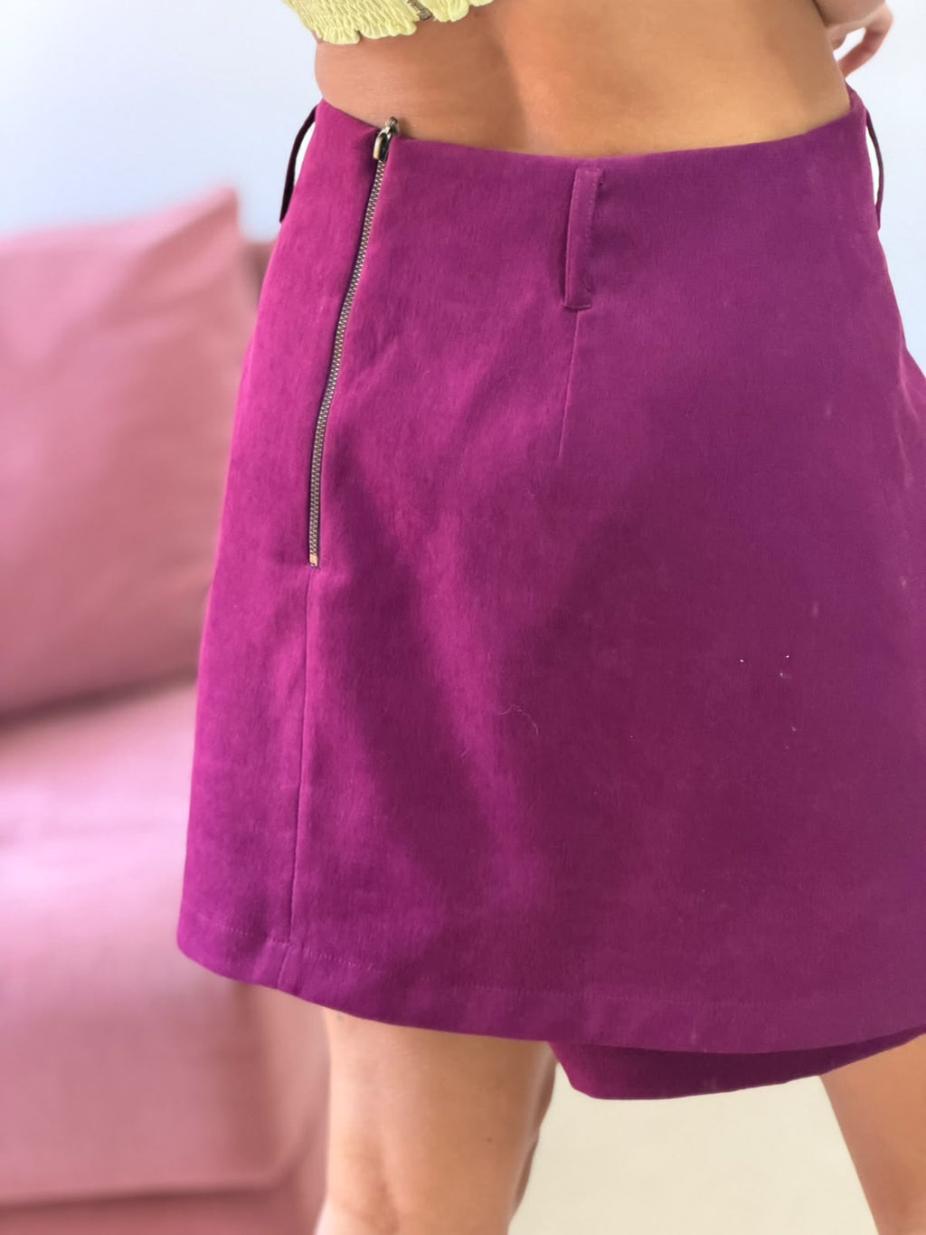 shorts-saia aquarella alfaiataria roxo