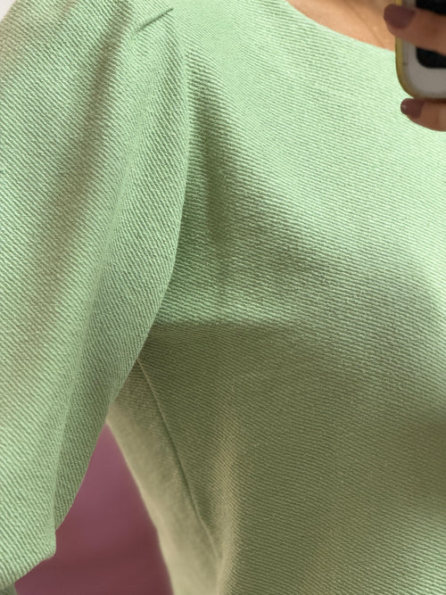 blusa clemence verde ervadoce