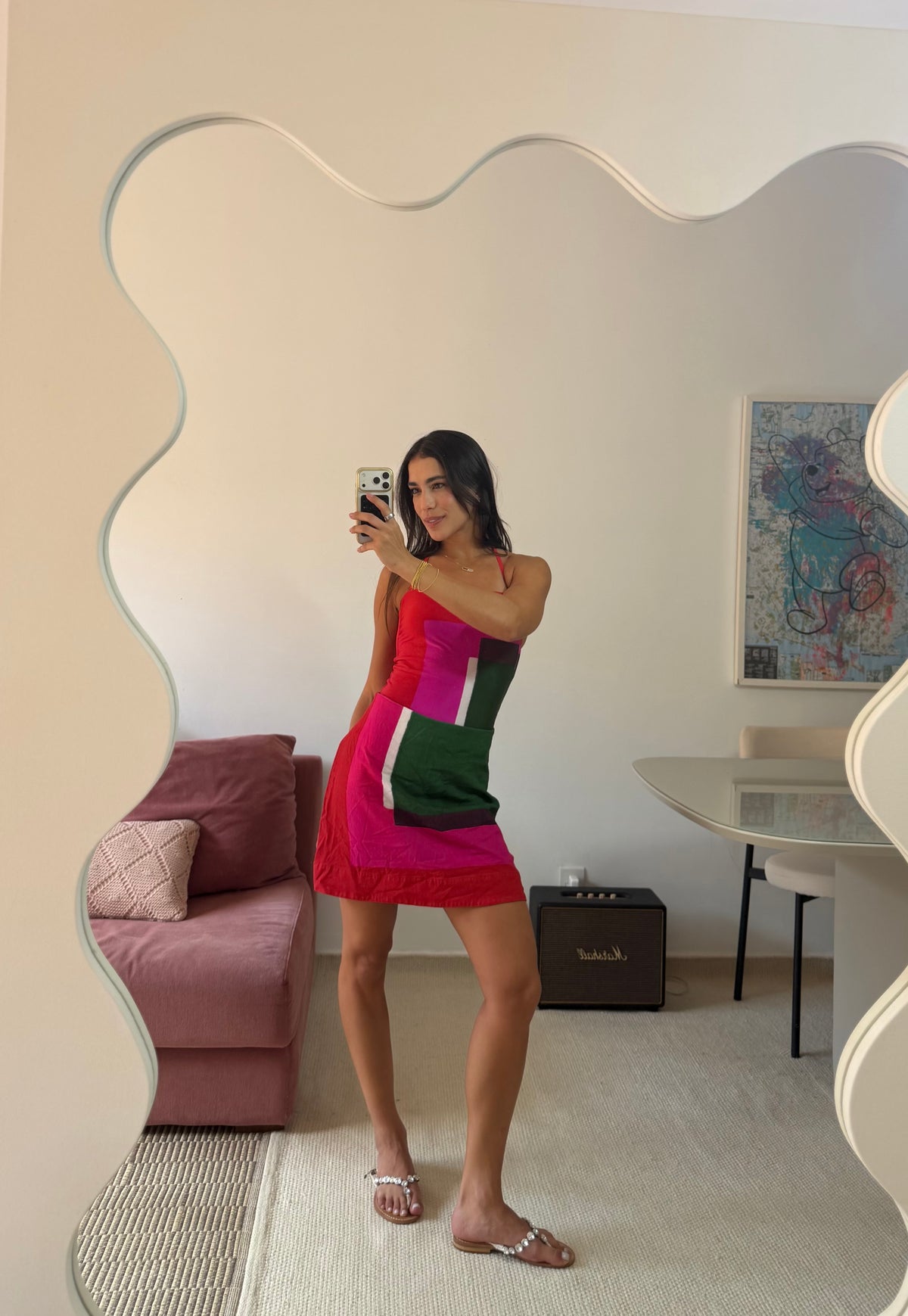 conjunto estampado lenny niemeyer maiô e saia